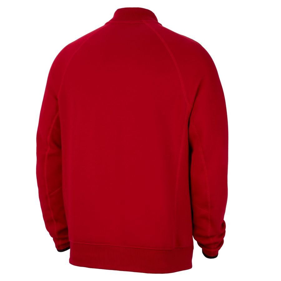 Liverpool Bomber Jacket NSW Tech Fleece N98 - Gym Red/Black - Men's-SoccerKits Hub | Buy Soccer Jerseys Online